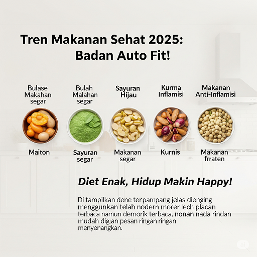 tren makanan sehat 2025