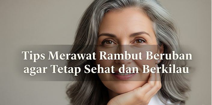 tips merawat rambut beruban