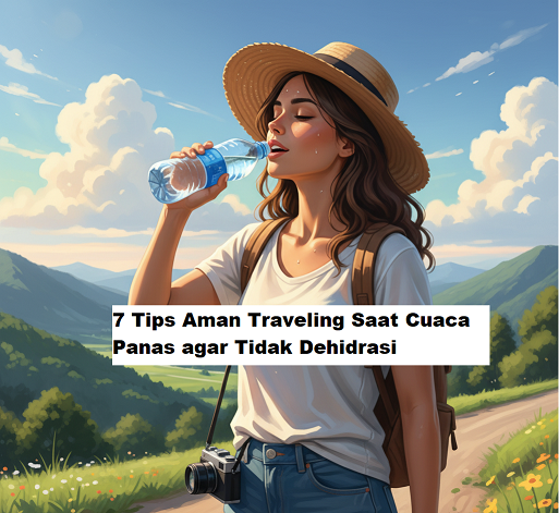 traveling saat cuaca panas